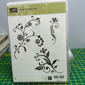 Stampin Up Flowering Flourishes stamp set